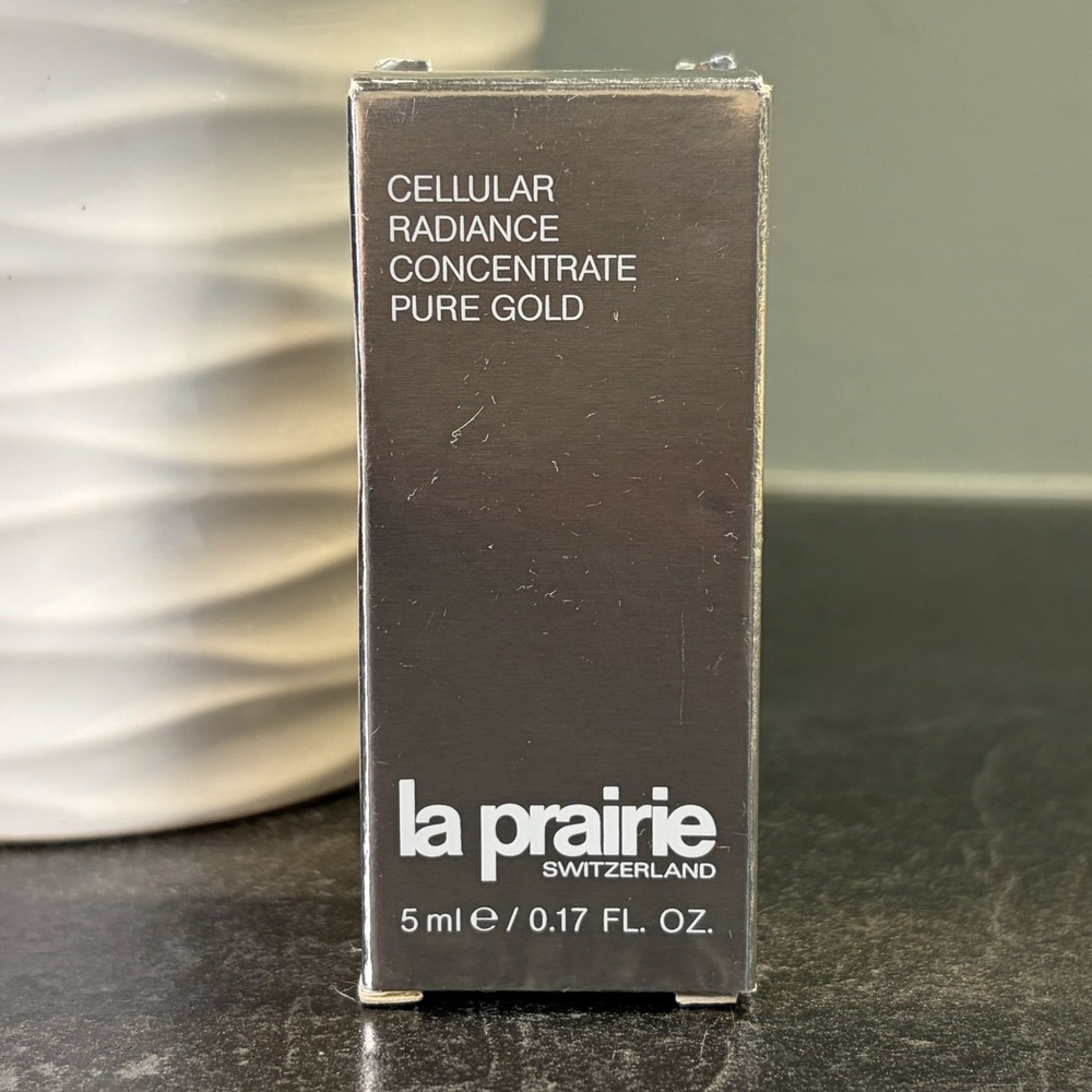 NEW La Prairie Pure Gold Radiance Concentrate 5mL Anti Aging Serum - Picture 3 of 6